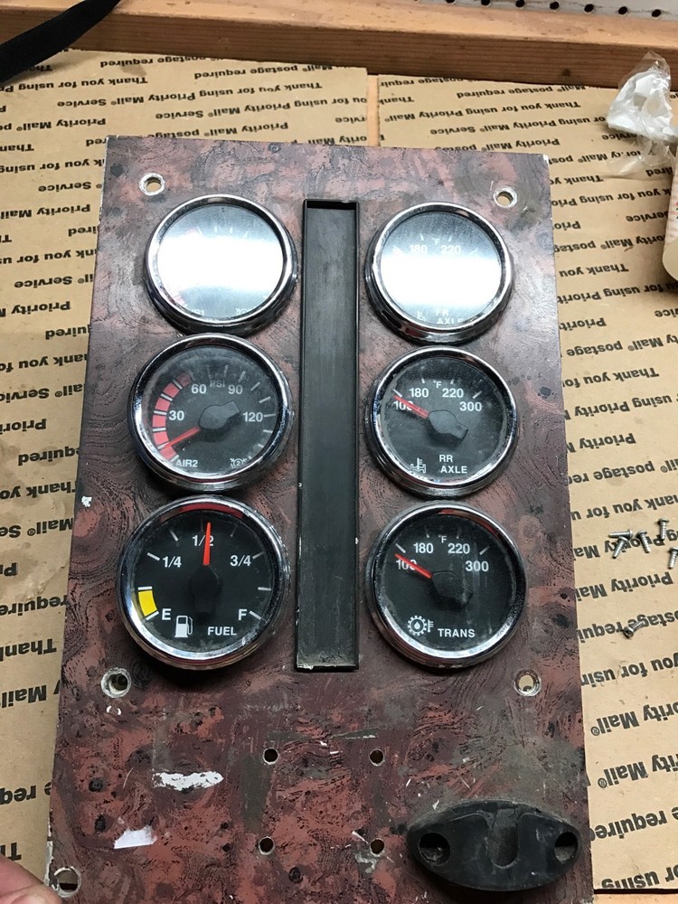 2002 INTERNATIONAL 9200 DASH PANEL GAUGE BOARD LIGHT CONTROL