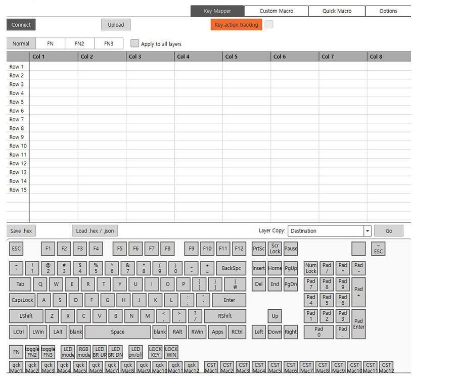Macro function Keyboard Shortcut Mechanical Keyboard RGB Backlight 8 key Custom