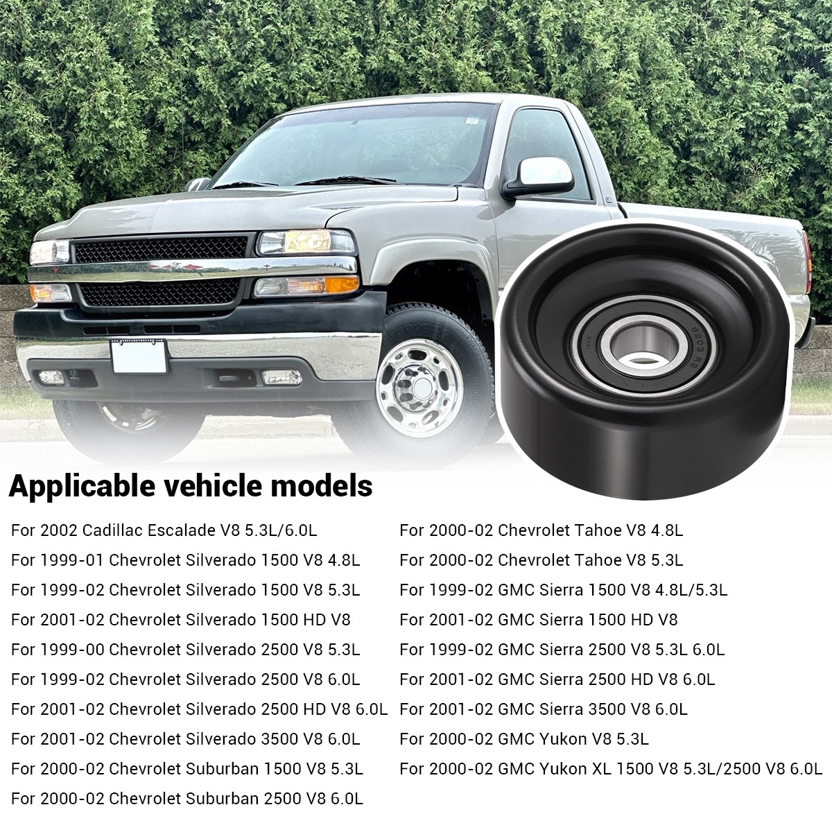 38001 Premium Belt Tensioner Idler Pulley