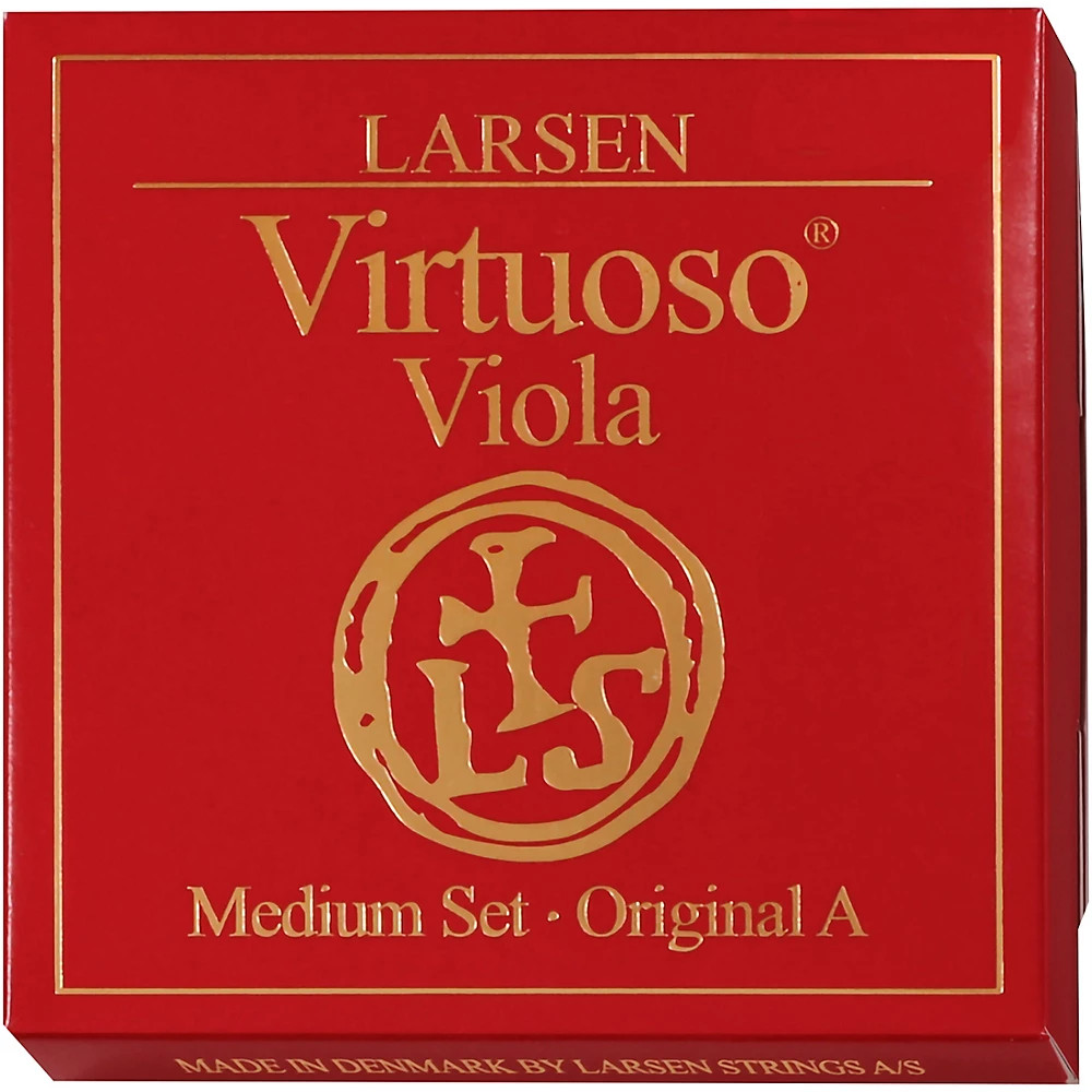 Larsen Viola String Set 15 to 16-1/2 in., Medium Multiple Wound, Ball End
