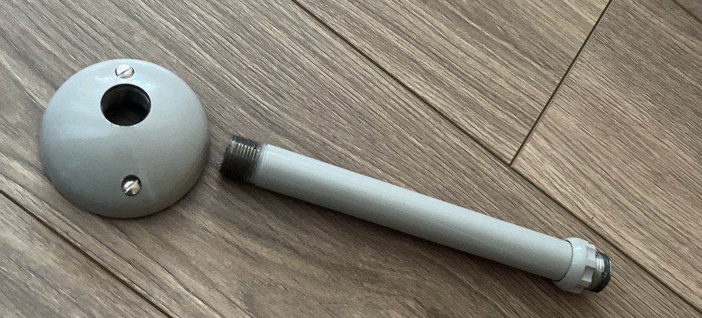 COUGHTRIE wall mounting bracket / arm NOS fs10 side thread entry 20 mm