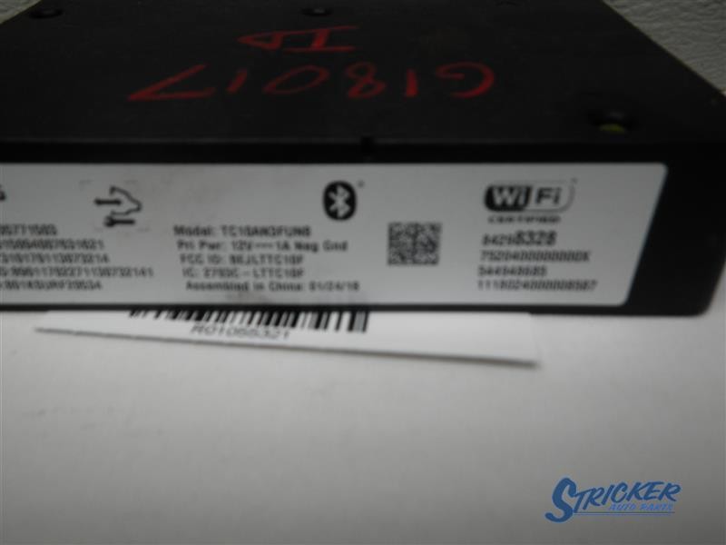Chevrolet Traverse 2018-2021 Telematics Interface Module 84298328 5321