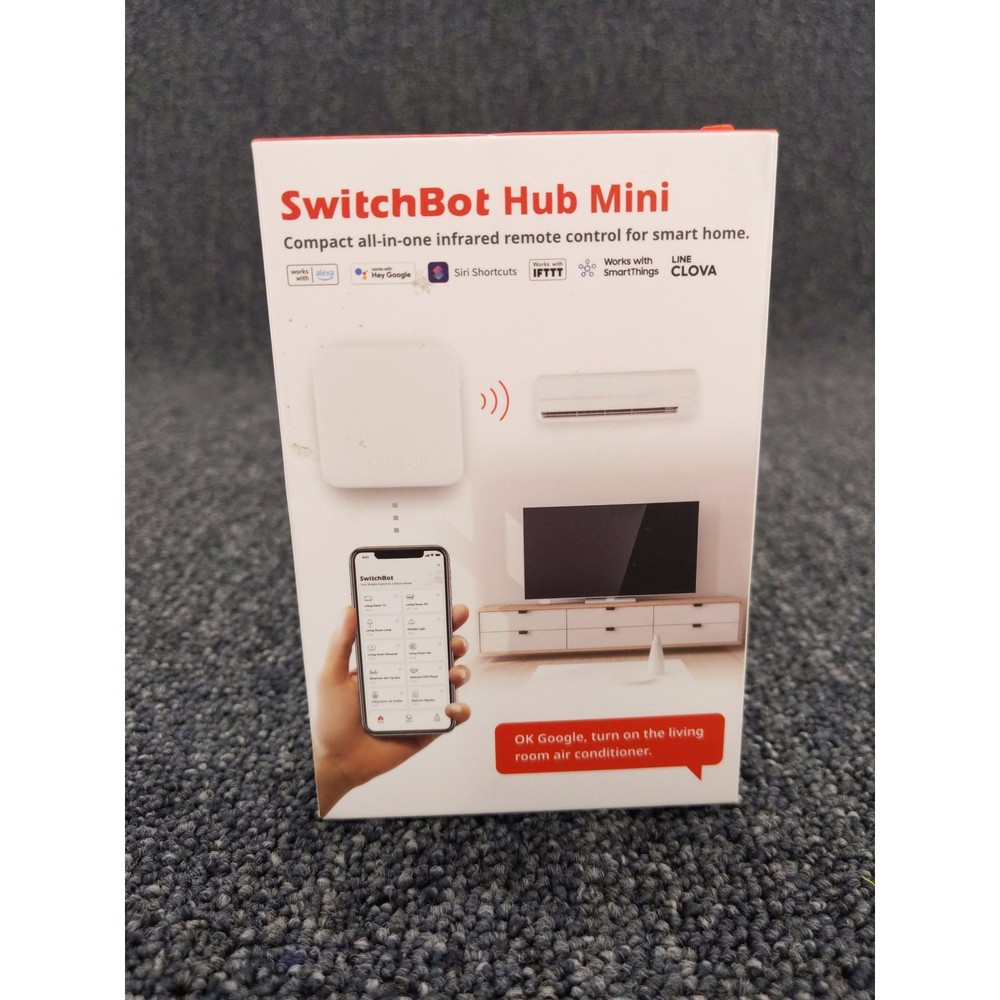 SwitchBot Hub Mini Wi-Fi Home Appliances Smart Remote Control - White