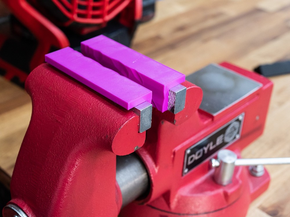 3D Printed Magnetic Soft 4" Vise Jaws