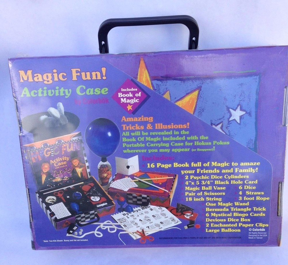 NEW Magic Fun Activity Case by Colorbok