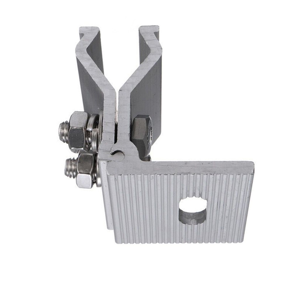 1/4Pcs Solar Panel Bracket Fixing Clamp Mounting Bracket Bracket For Roof New