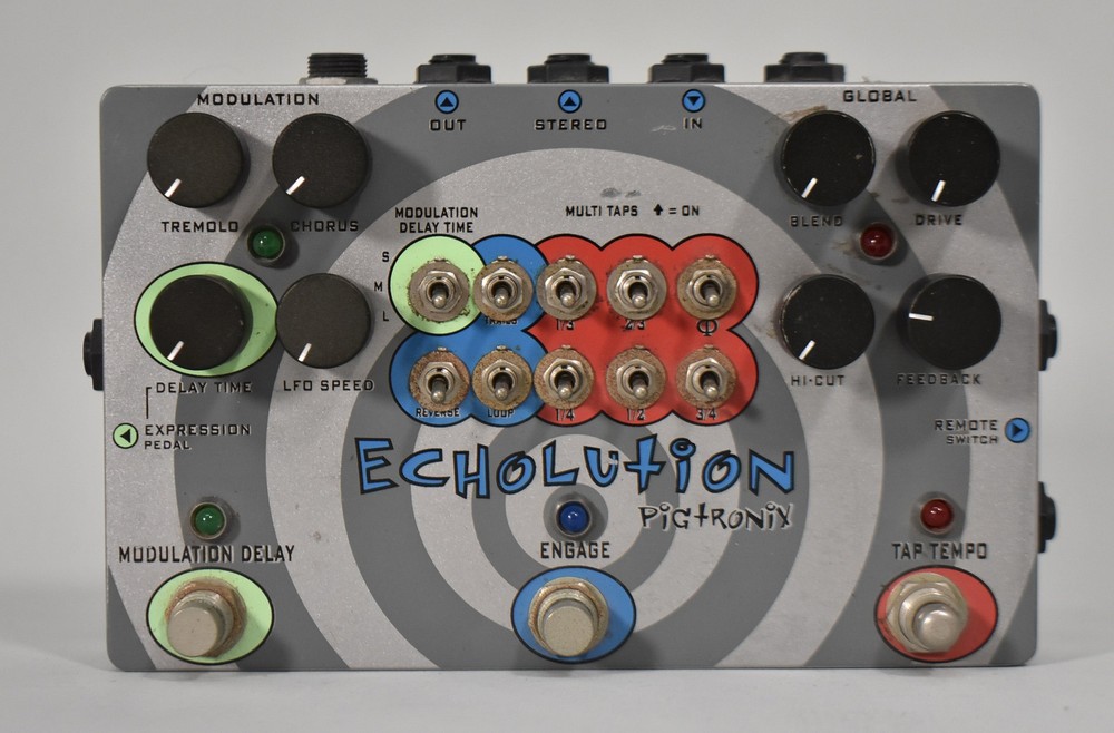 Pigtronix Echolution V1 Analog Delay Pedal