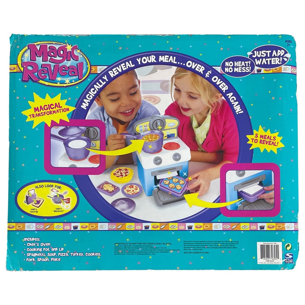 Magic Reveal Chefs Oven Pretend Kitchen Set Cooking Fun