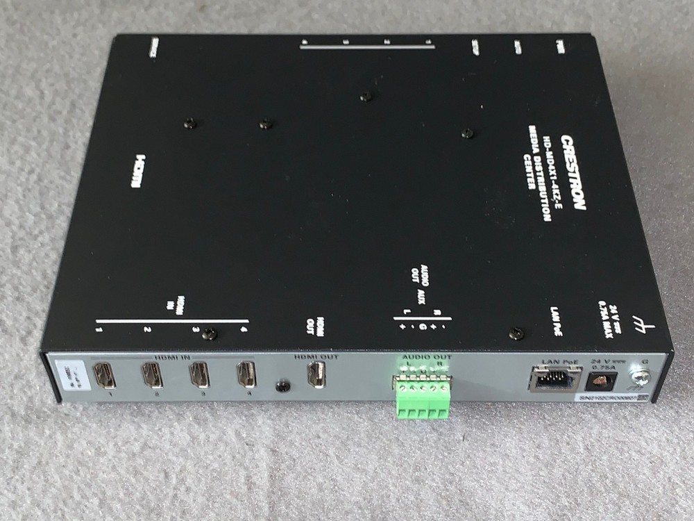 Crestron HD-MD4X1-4KZ-E 4x1 4K HDMI Digital Media Distribution Center