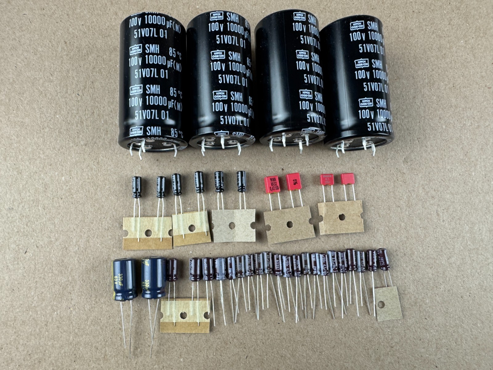 NAD 2200 2200PE Amplifier Recap Kit Complete Set