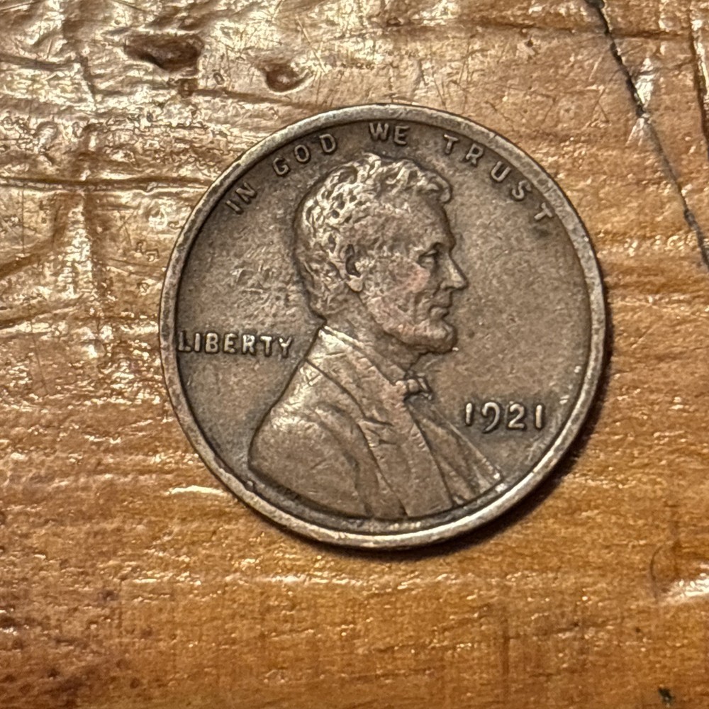 1921 1C Lincoln Cent XF