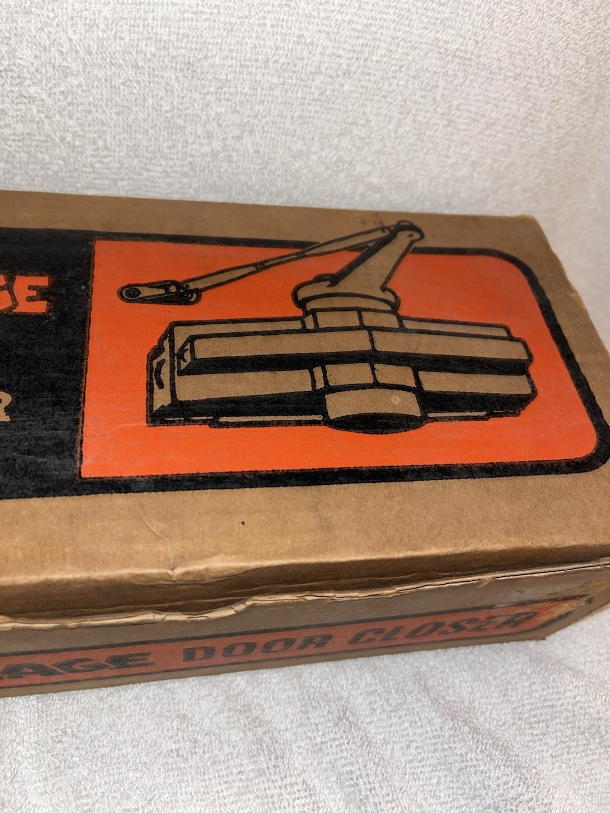 Vintage Schlage  Heavy Duty Deadstock  DOOR  CLOSER In Original Box Zenith Gray