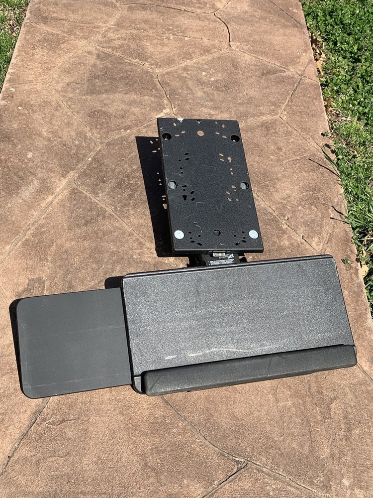 HEAVY-DUTY Computer Keyboard Sliding Platform Under Desk Mountable