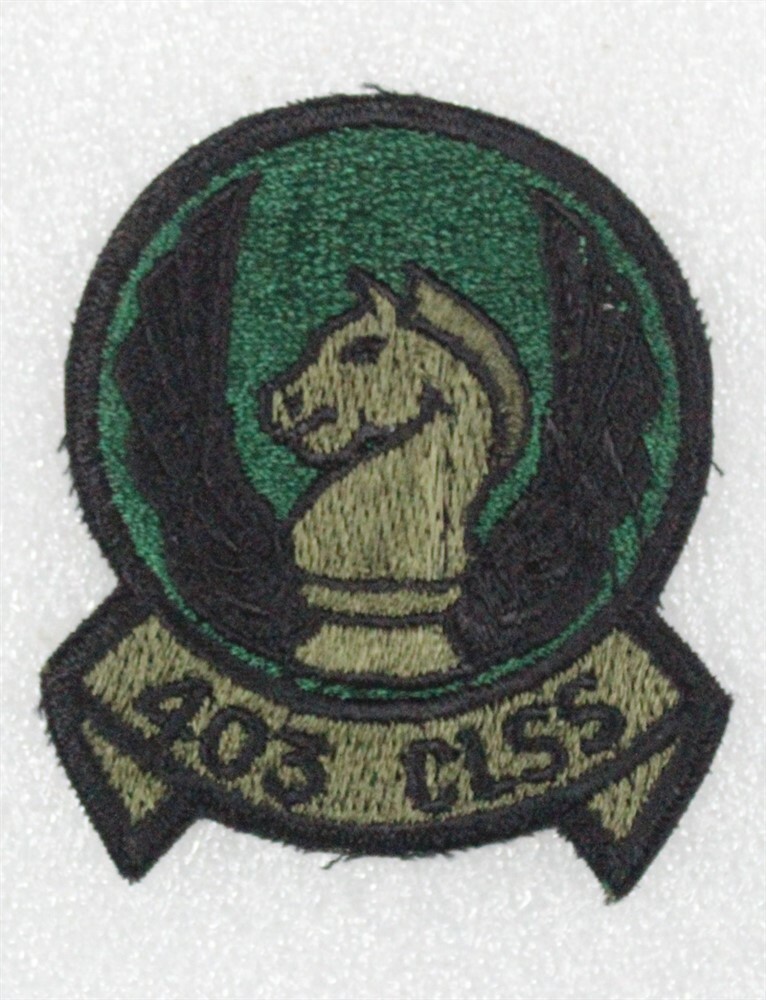 USAF Air Force Patch: 403rd Combat Logistics Support Squadron - subdued