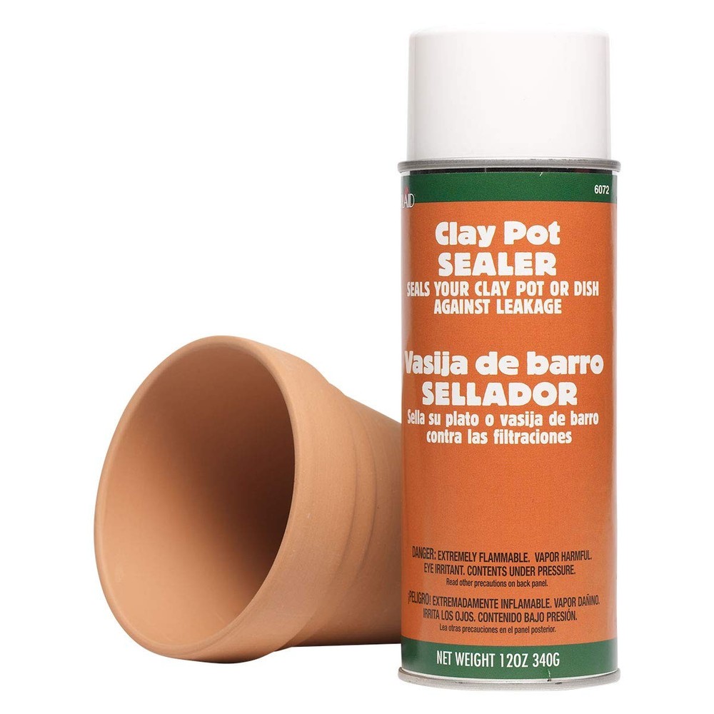 Clay Pot Sealer, 12oz, Clear