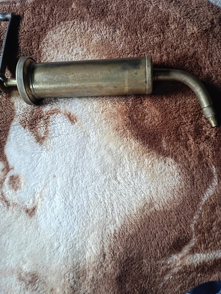 Vintage Brass Grease Gun