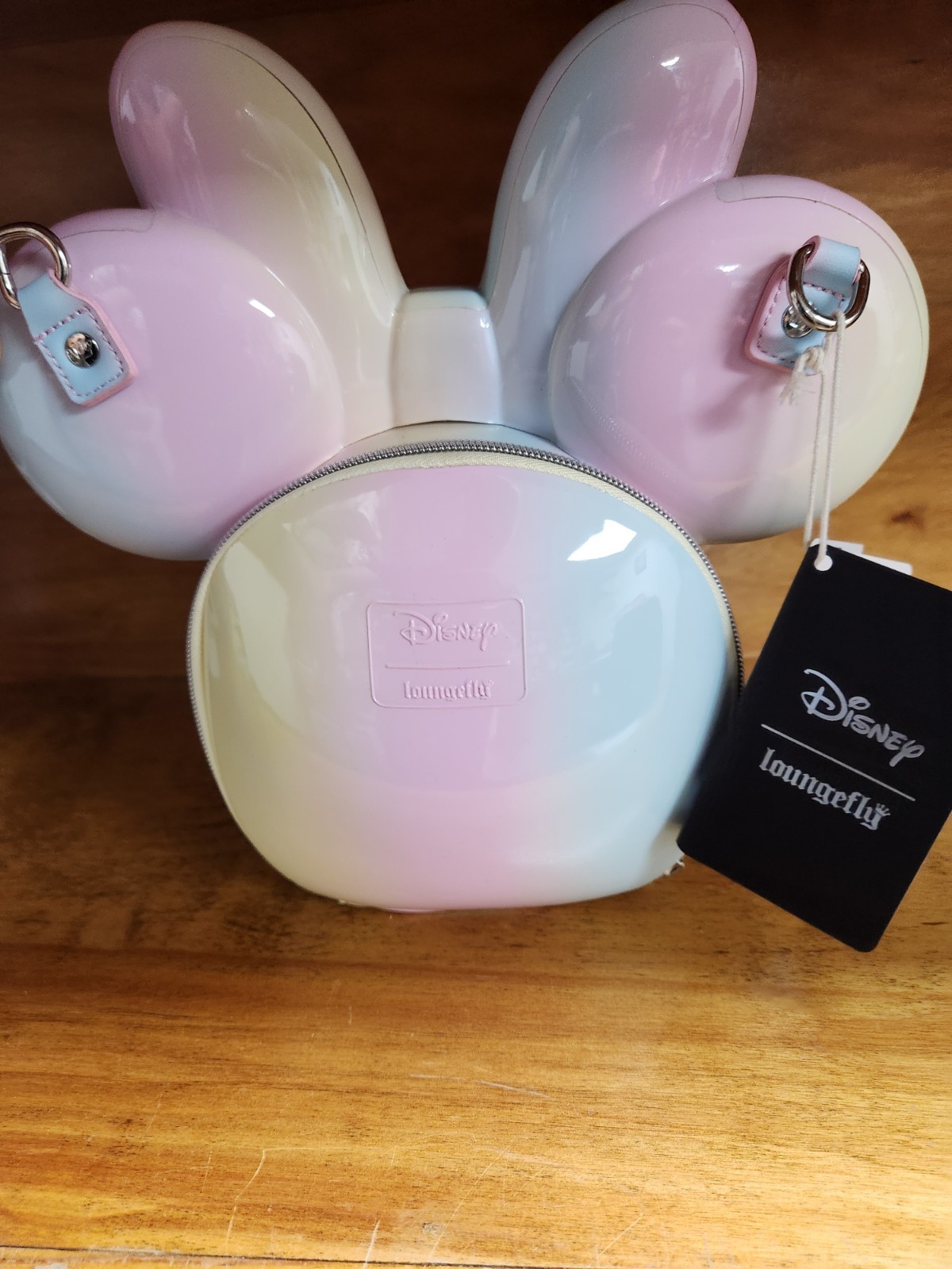 Loungefly Disney Minnie Mouse Pastel Sculpted Crossbody Bag Purse