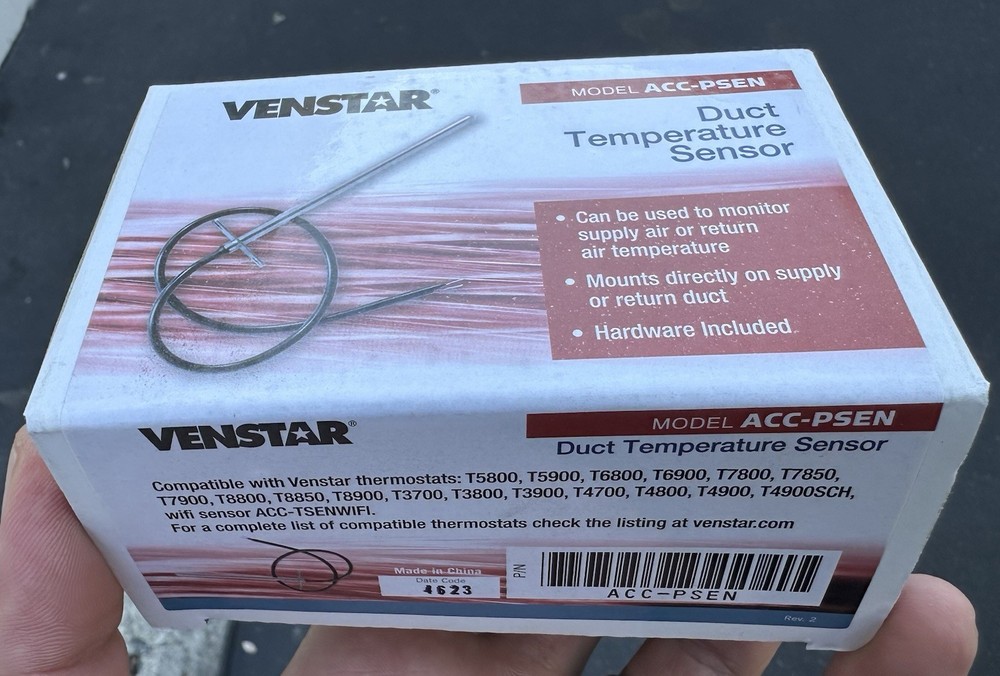 Venstar ACC-PSEN Duct Temperature Sensor