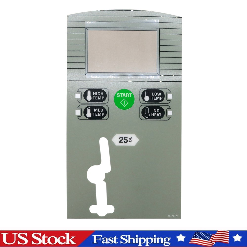 Computer Overlay For Huebsch 300DRG Stack Dryer Part # 70136101