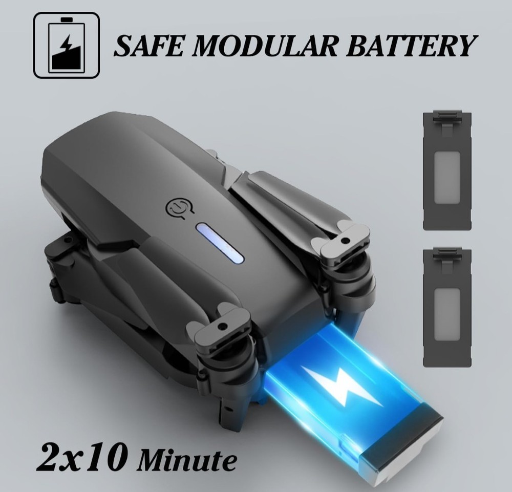 Drone with Dual Camera, Foldable RC Drone