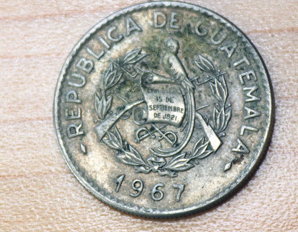 1967 Guatemala 10 Centavos
