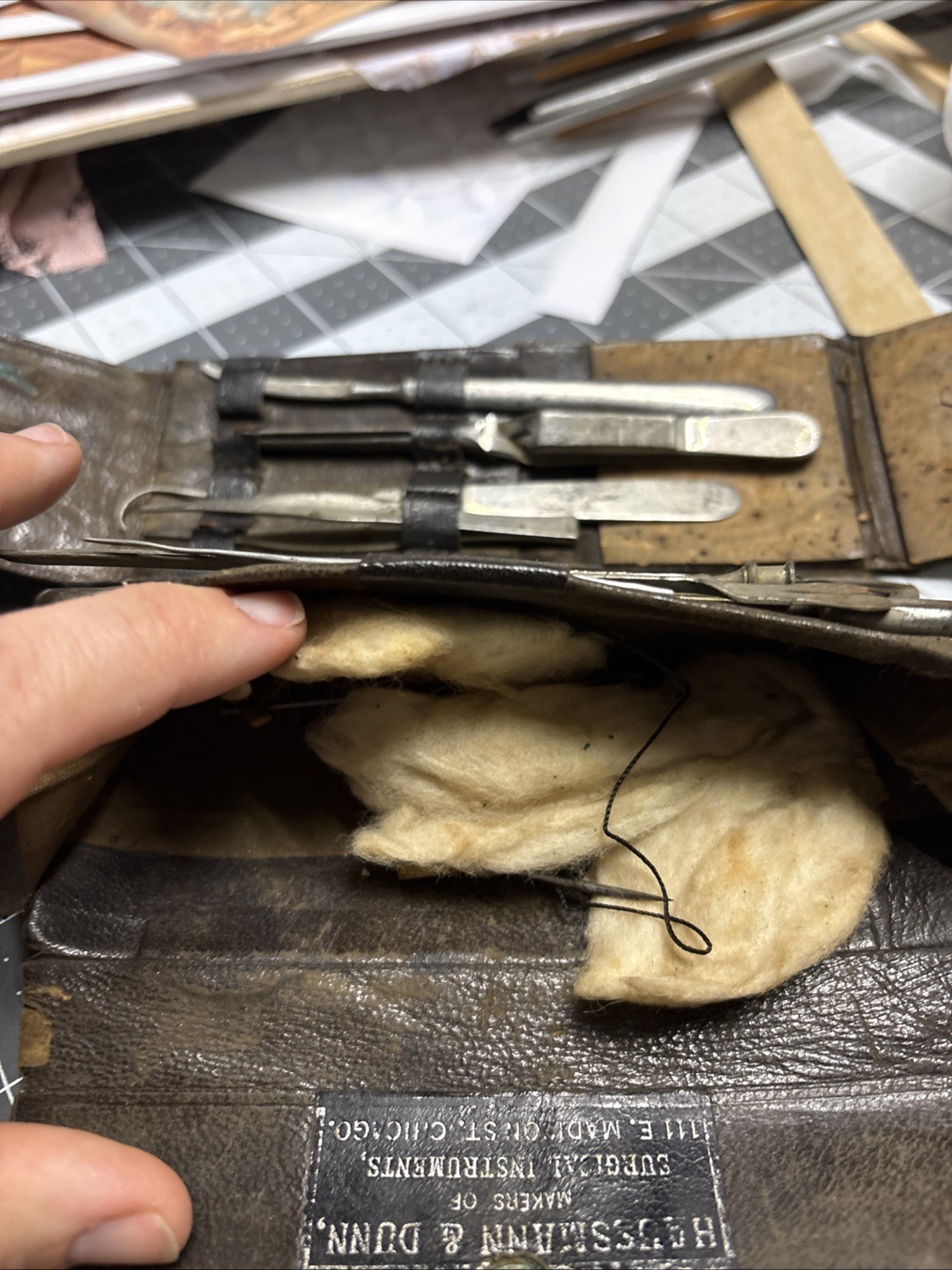 Hauffman & Dunn surgical Instrument Set Antique Must See!!!