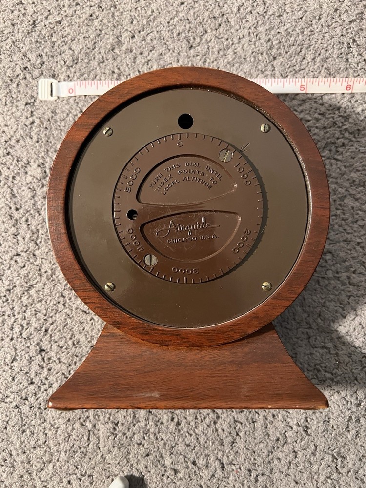 Airguide Barometer vintage works