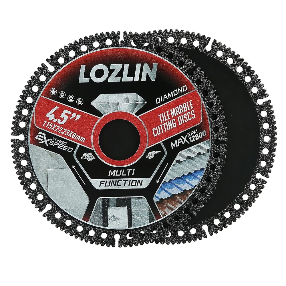 DIAMOND Blade 4.5" Ultra-Thin Tile Cutter 3PCS for Marble Ceramic
