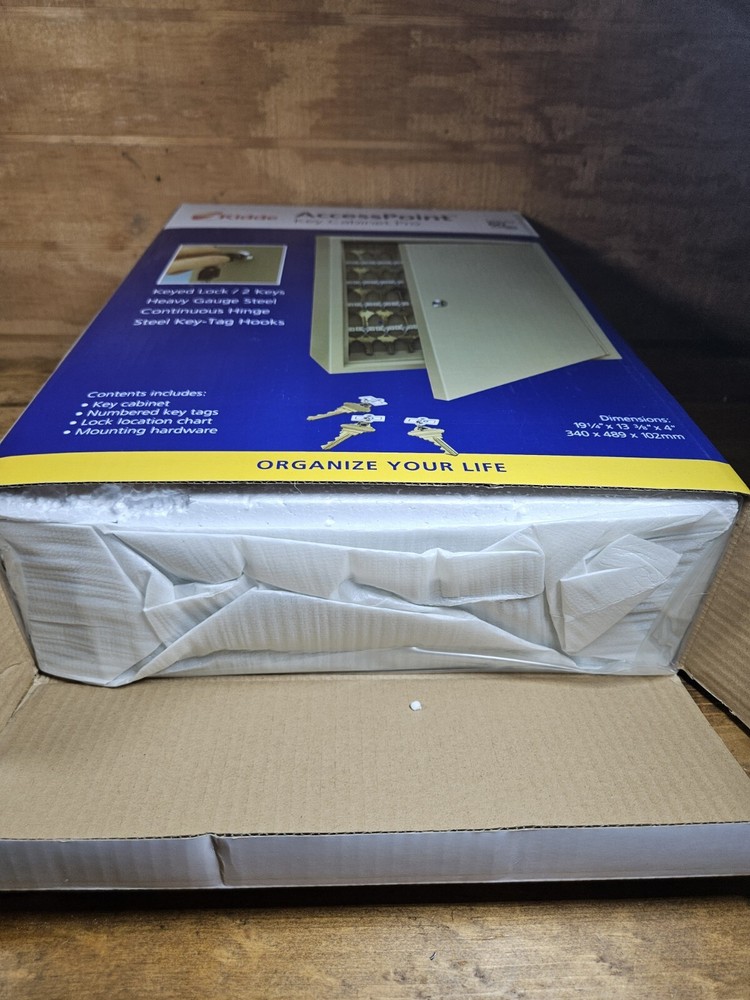 Kidde AccessPoint TouchPoint Key Cabinet Pro, Holds 60 Keys New