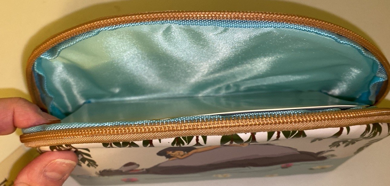 New ~ Disney The Jungle Book Mad Beauty Cosmetic Bag NWT