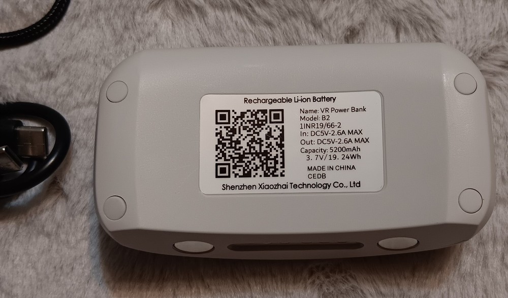 BOBOVR Battery Dock Charging B2 Battery Pack (Model BD1)