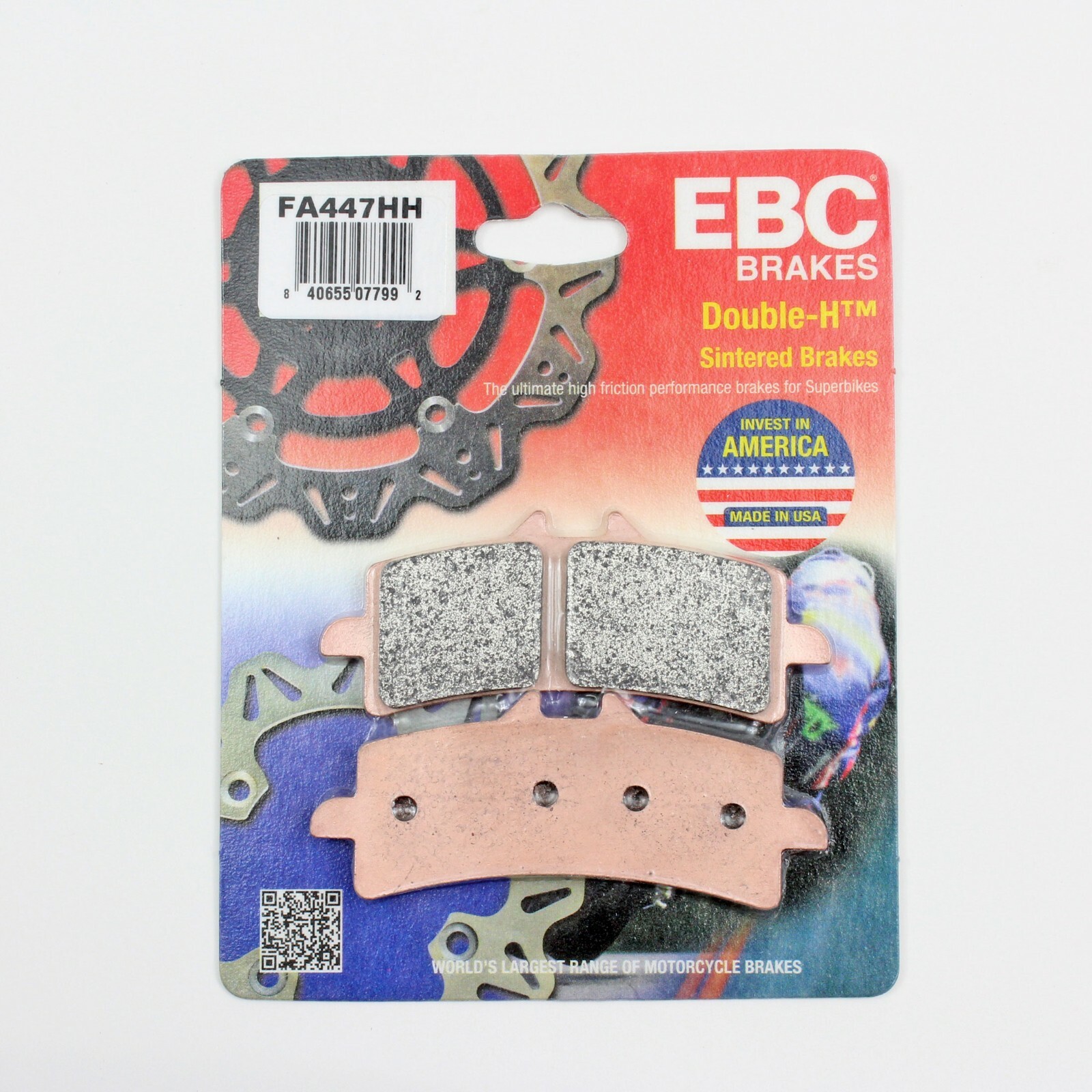EBC Brake Pads HH Sintered for 2007-2008 Ducati 1098 Front