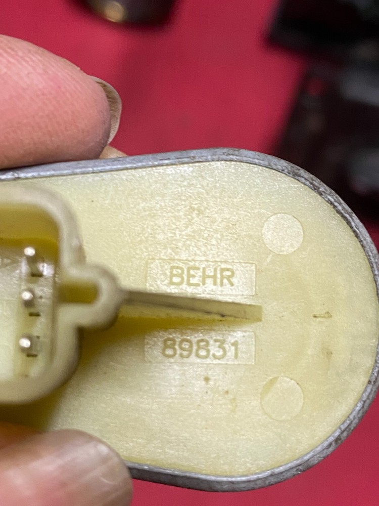 TEMPERATURE KNOB Switch climate CONTROL BEHR 89831