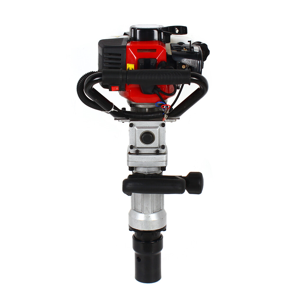 2 Stroke Gas Powered T Post Driver Fence Push Pile Driver Hammer Gasoline Engine