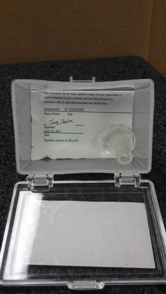 AMAT APPLIED MATERIALS 0200-35293 DSPP MEC Window Manometer
