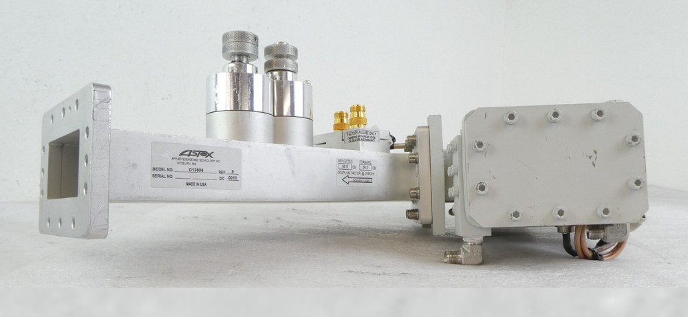 ASTeX C13477 Magnetron Waveguide Assembly D13604 with Adjustable Tuners Working