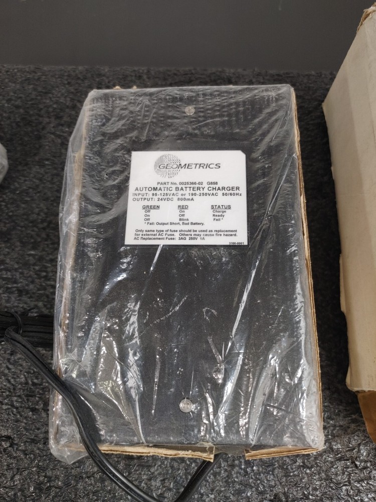 GEOMETRIC 0025366-02 Automatic Battery Charger