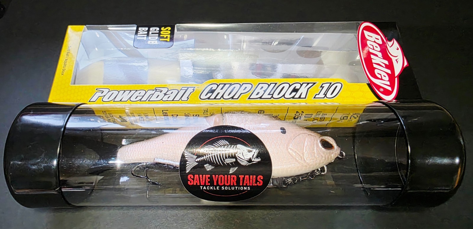 3 Pack - 3x12 Elite Series Tackle Tube - Swimbait Protection & A-Rig Excellence!