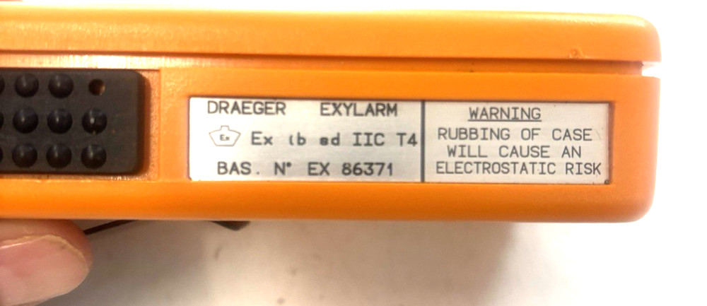 DRAEGER EXYLARM ALARM - UNTESTED