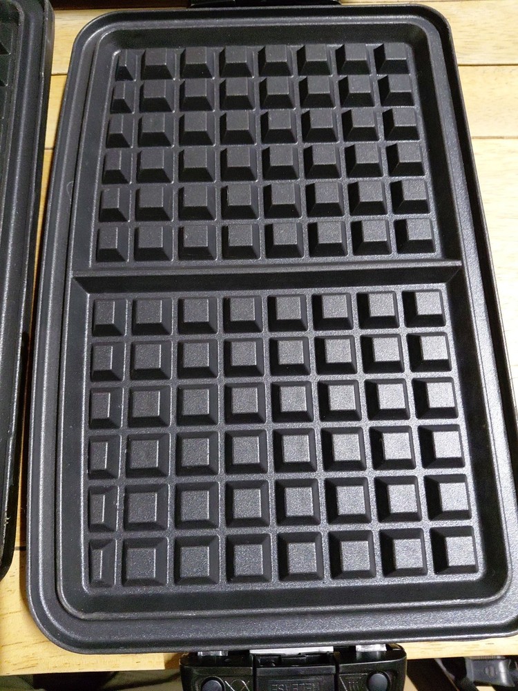 George Foreman Evolve Grill System Silver GRP4842P – Sear Timer, Clean, Tested