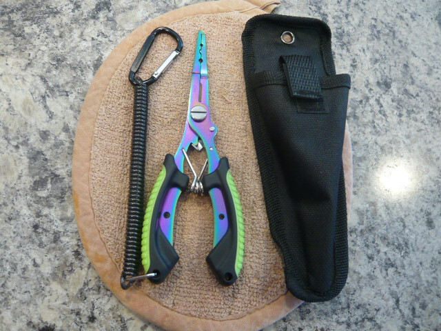 Split Ring Power Pliers 6 Inch Stainless w/ Braid Cutter