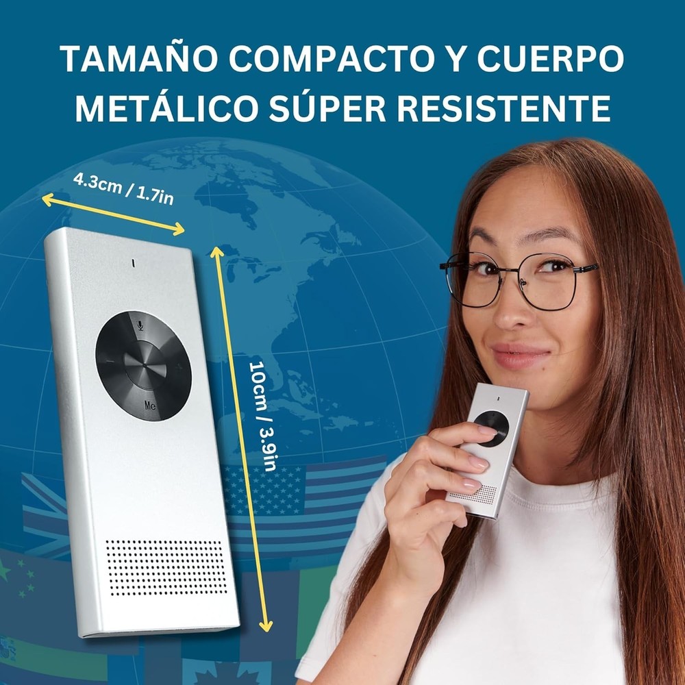 PRO Language Translator Device - Real-Time Voice Translation=
