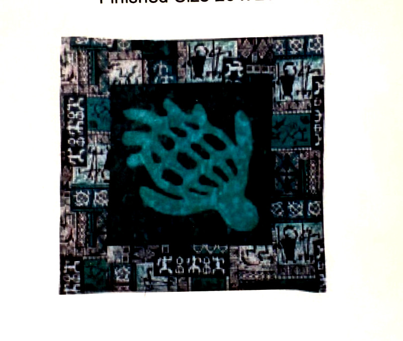 Petroglyph Honu - Kilauea Kreations - Pattern Only