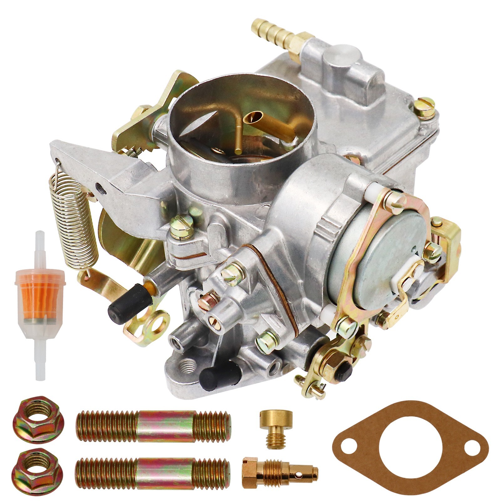 34 Pict-3 Carburetor For VW Beetles 1971-1979 Dual Port 1600cc 12V 113129031K