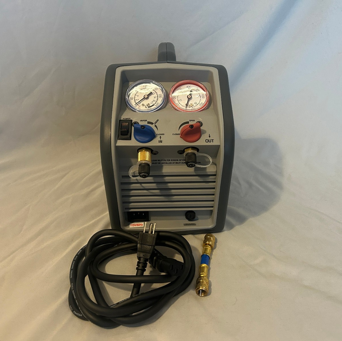 Robinair RG3 RG3 Portable Refrigerant Recovery Machine New Open Box
