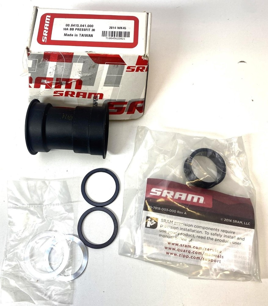 new SRAM BB30 PressFit Bottom Bracket Assembly