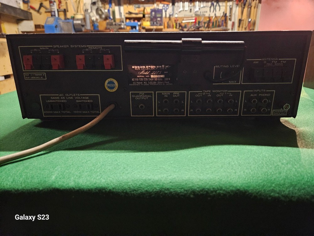 Marantz 2275 Amplifier, Great