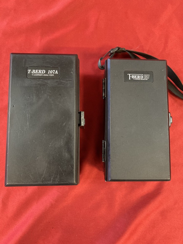 TTC Acterna T-Berd 107A/107 T Carrier Analyzer Bundle(Untested)