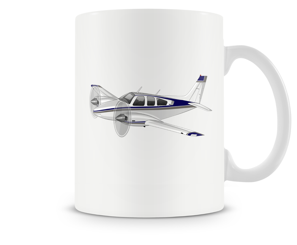 Beechcraft Baron 55 Mug - 15oz