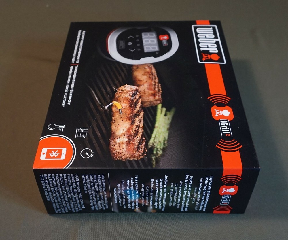 New in Unopen Box Weber Bluetooth Connected Thermometer iGrill2